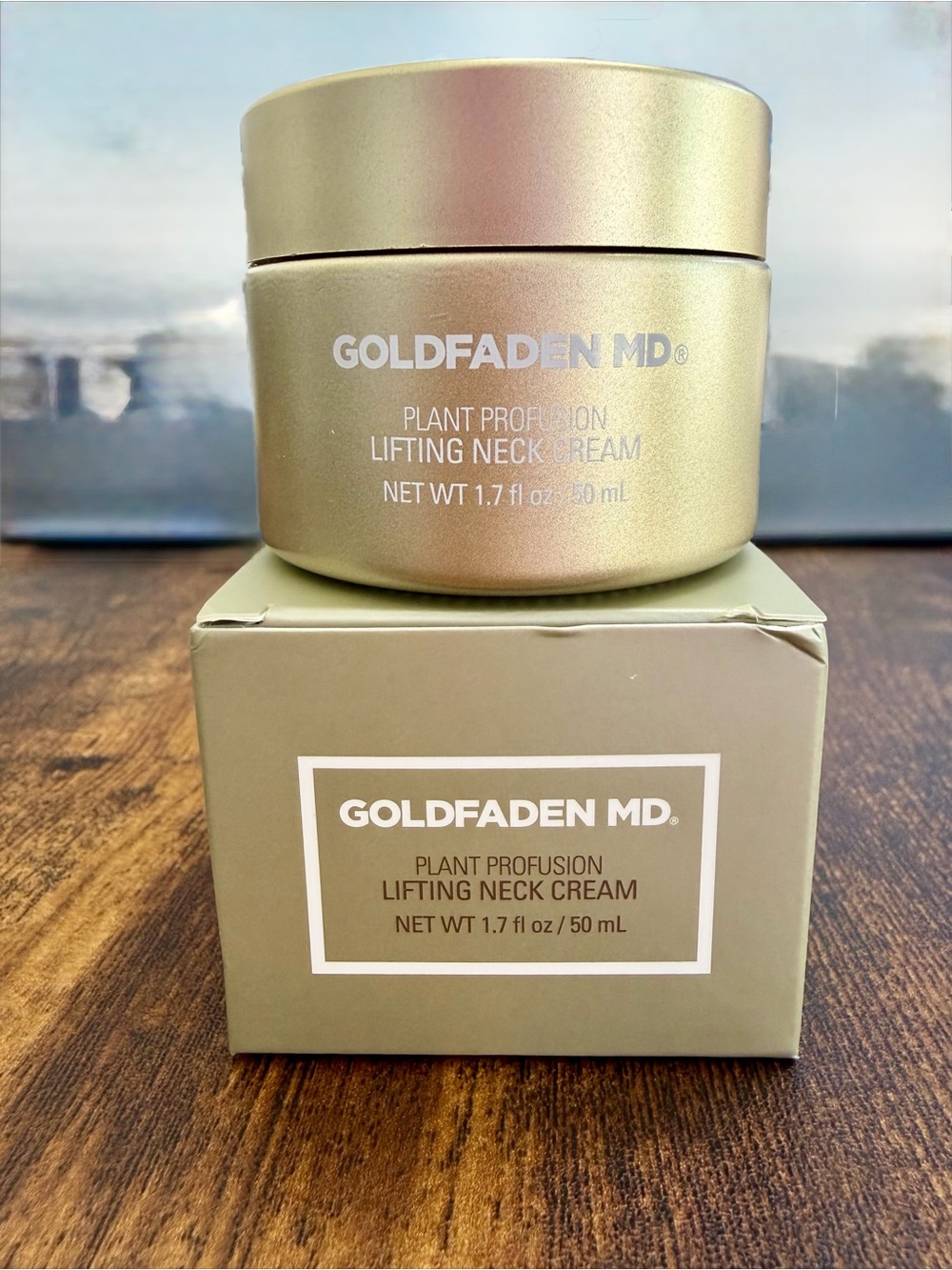 NEW Goldfaden MD Plant Profusion Lifting Neck Cream - 1.7 Fl oz / 50 mL